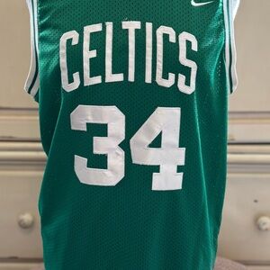 Vintage Nike Celtics  Paul Pierce Basketball Jersey Men’s Large
